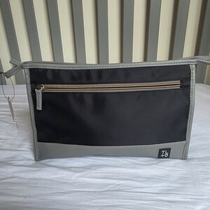 Black and Gray Travel Toiletry Bag NWT